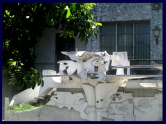 Plaza Mayor de la Constitución - Biblioteca Nacional, National Library